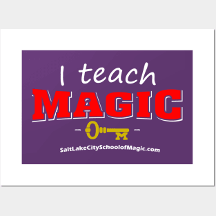 I teach Magic Posters and Art